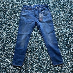 NWT Levi’s Premium 512 Slim Taper Dark Wash Jeans